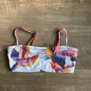 L*Space Floral bikini top